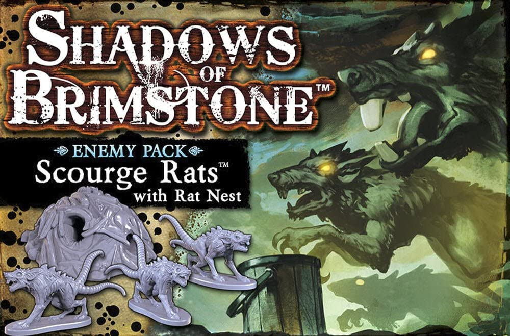 Shadows of Brimstone Scourge Rats Enemy Pack