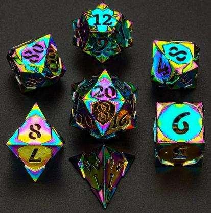 Morning Star Hollow Dice Prism Rainbow