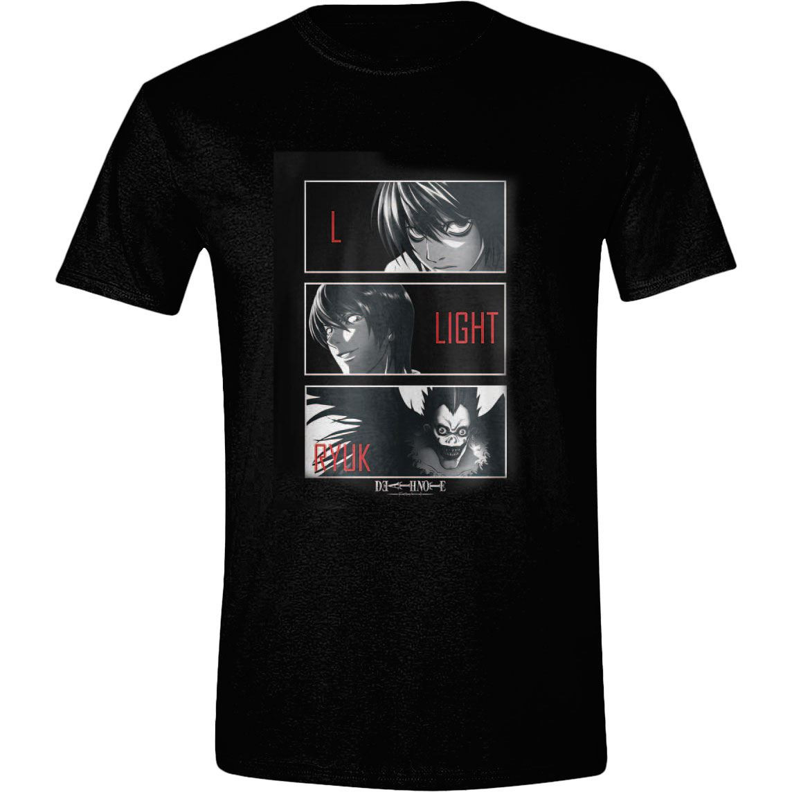 Death Note T-Shirt Light, Ryuk - Large