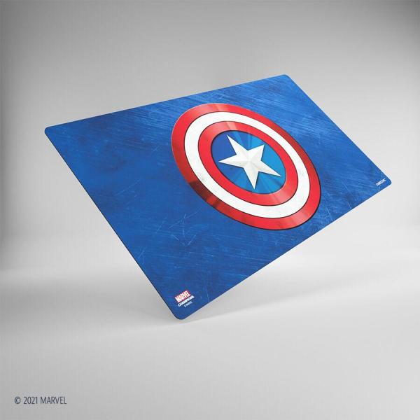 Marvel Champions Game Mat - Captain America