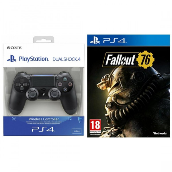 PlayStation 4 Wireless Dualshock Controller Bundle - Fallout 76 (NEU)