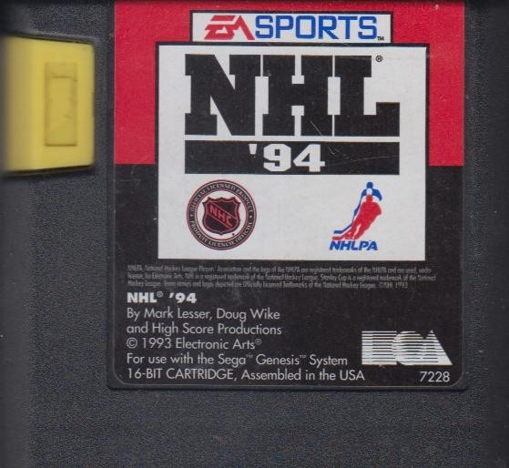 NHL '94 - MODUL (Sega Genesis, gebraucht) **