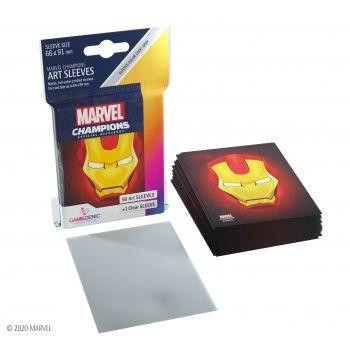 Gamegenic - Marvel Champions Art Sleeves - Iron Man (50+1 Sleeves) Gamegenic - Marvel Champions Art Sleeves - Iron Man (50+1 Sleeves)