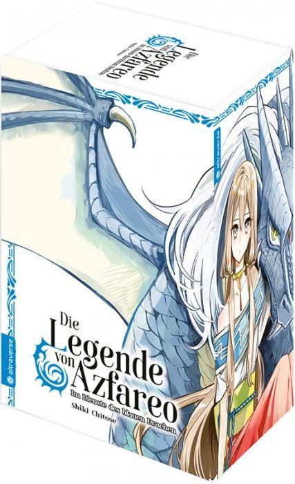 Die Legenden von Azfareo - Im Dienste des blauen Drachen 09 + Box und Anhänger