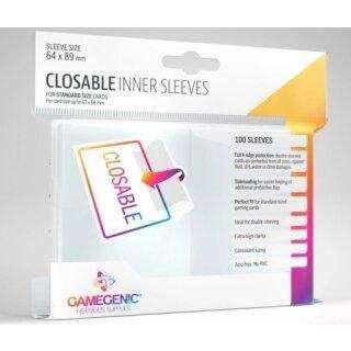 Gamegenic Closable Inner Sleeves