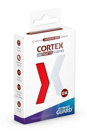 Ultimate Guard Cortex Sleeves Japanische Größe Matt-Rot (60)