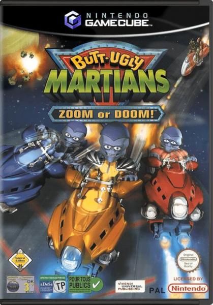 Butt Ugly Martians: Zoom or Doom! (OA) (GameCube, gebraucht) **