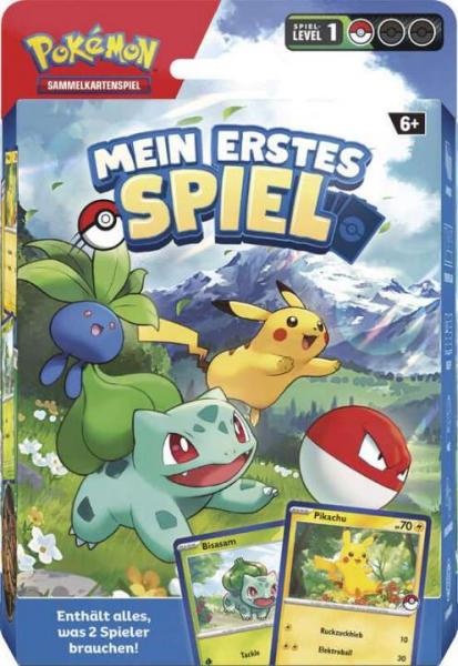 Pokemon Mein Erstes Spiel Pikachu/Bisasam DE