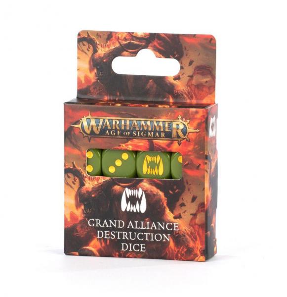 AGE OF SIGMAR: GRAND ALLIANCE DESTRUCTION DICE (80-23)