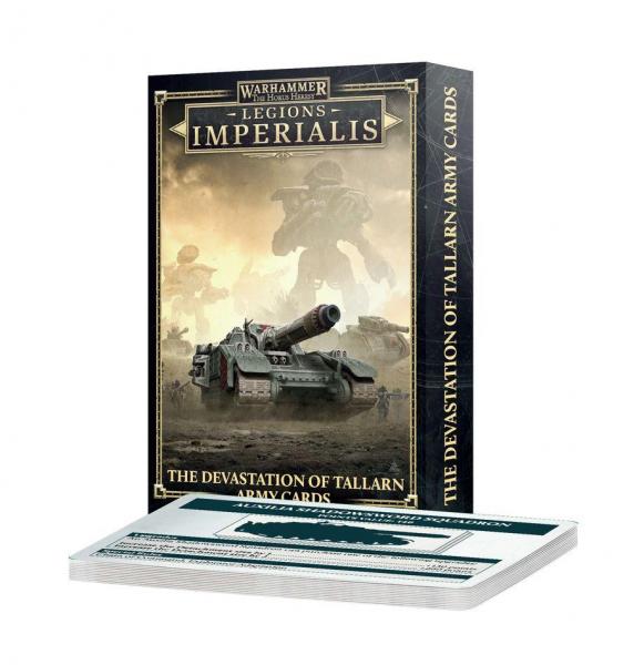 LEGIONS IMPERIALIS: DEVASTATION OF TALLARN ARMY CARDS (03-72)