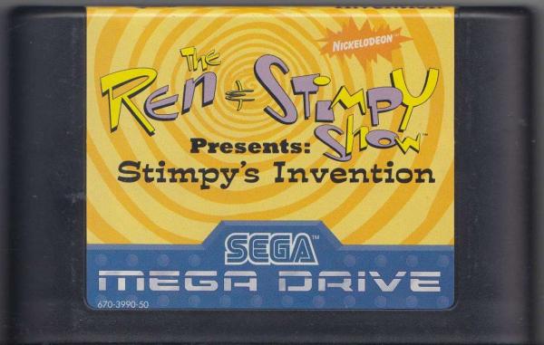 The Ren & Stimpy Show Presents: Stimpys Invention - MODUL (Sega Mega Drive, gebraucht) **