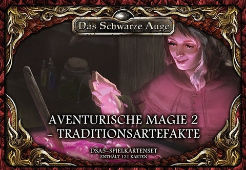 DSA5: Spielkartenset Aventurische Magie 2 Traditionsartefakte DSA5: Spielkartenset Aventurische Magie 2 Traditionsartefakte
