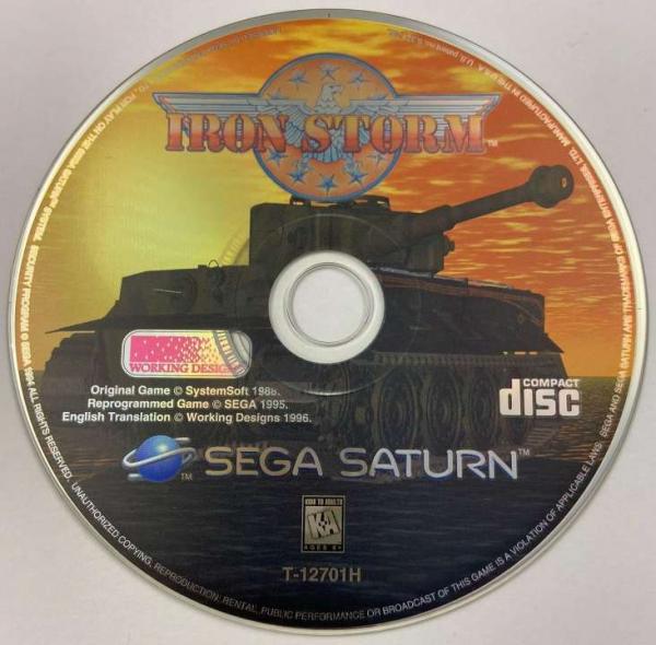 Iron Storm - NUR CD (Sega Saturn, , gebraucht) **