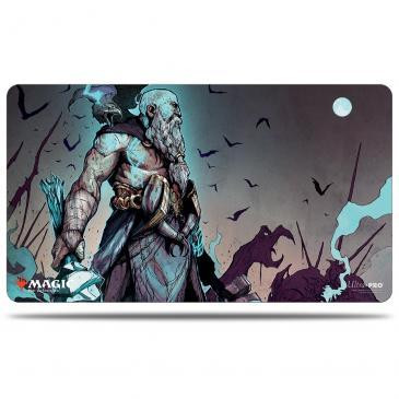 Kaldheim Playmat featuring Alrund, God of the Cosmos for Magic: The Gathering