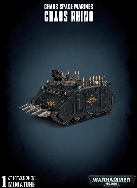 Chaos Space Marines Rhino (43-11)