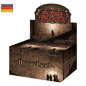 Flesh & Blood TCG - History Pack 1 Black Label Display (36 Packs) - DE
