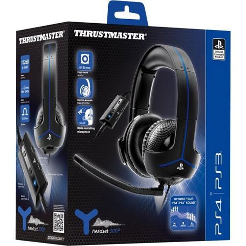 Multi Headset Y-300P Thrustmaster Black (Playstation)