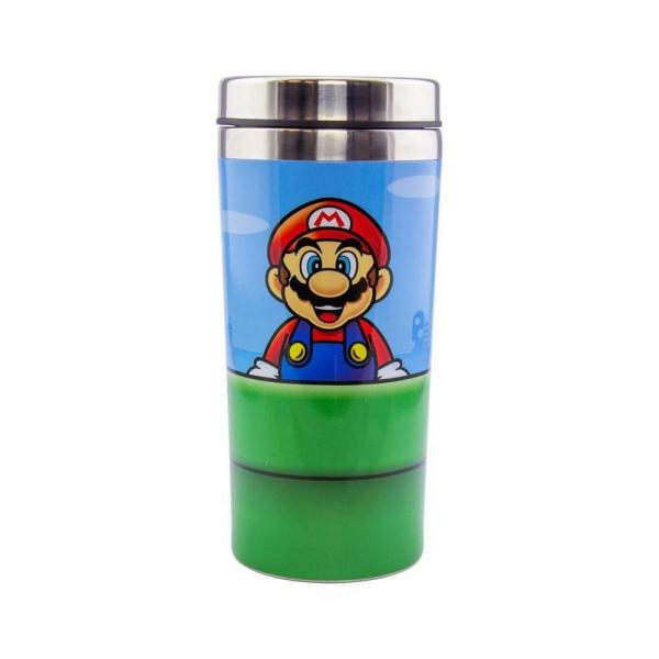 Edelstahlbecher (Travel Mug) Super Mario Bros Warp Pipe (450 ml)