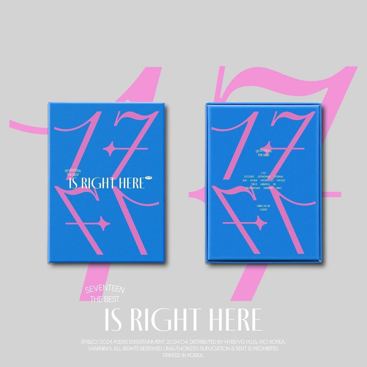 SEVENTEEN - BEST ALBUM - 17 IS RIGHT HERE - (DEAR VER.) | FUNtainment