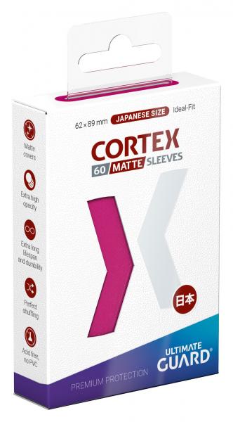 Ultimate Guard Cortex Sleeves Japanische Größe Matte Pink (60)