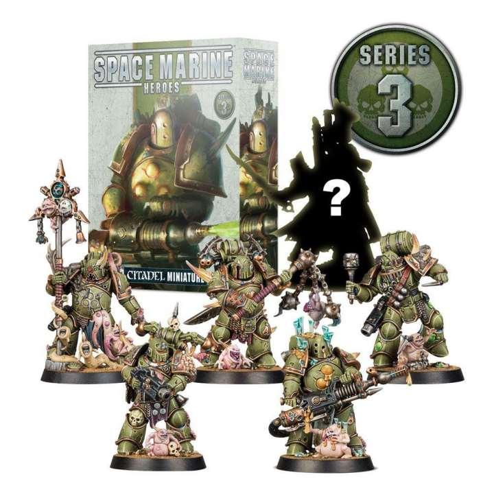 Warhammer 40.000 Miniaturen Space Marine Heroes Serie 3 Reprint Warhammer 40.000 Miniaturen Space Marine Heroes Serie 3 Reprint