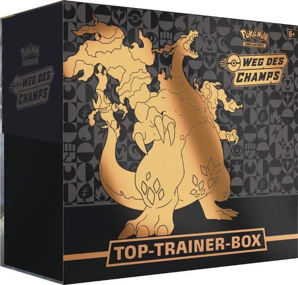 Pokémon SWSH03.5 Top Trainer Box Weg des Champs Deutsch Sealed