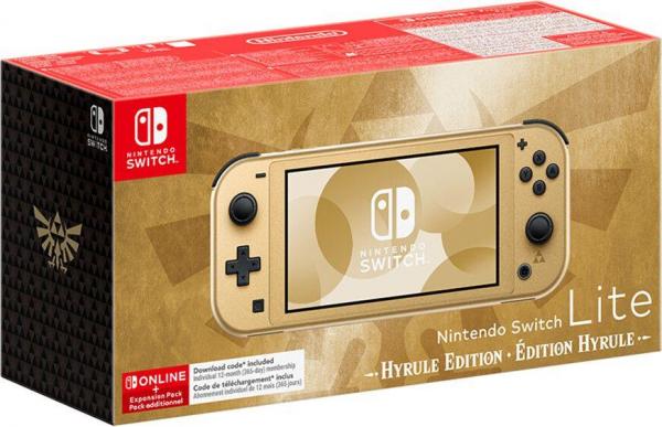 Nintendo Switch Lite Konsole - Hyrule-Edition (NEU)