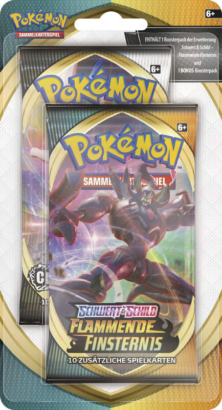 PKM SWSH03 Flammende Finsternis 2-Pack Blister DE PKM SWSH03 Flammende Finsternis 2-Pack Blister DE