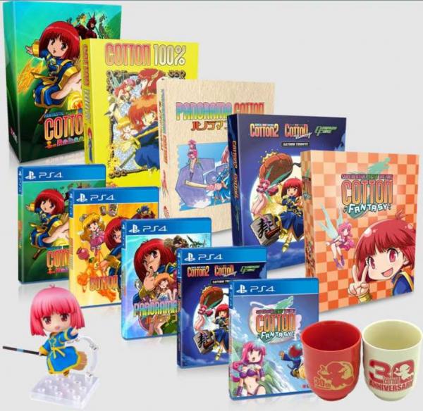 Cotton Complete - Collector's Yunomi Bundle - Collector's Edition (PlayStation 4, NEU)