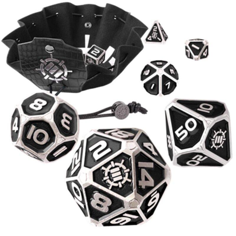 ENHANCE DnD Metal Dice Set - Ancient Bronze