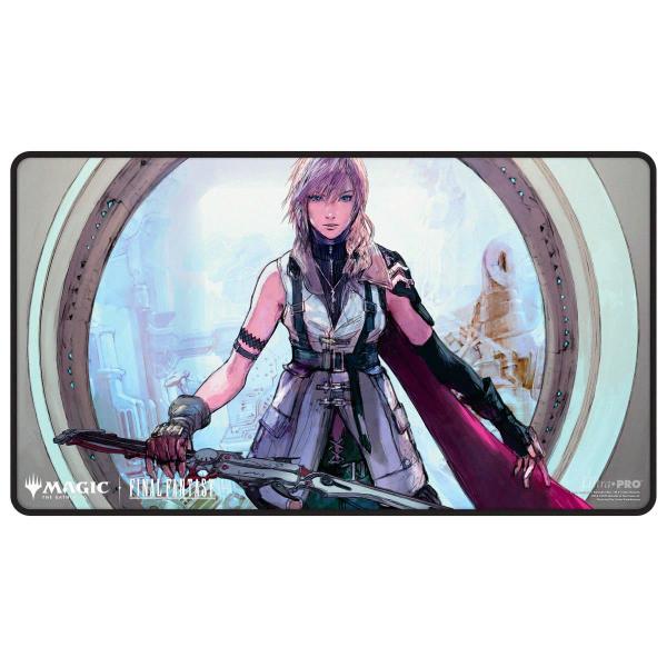 Ultra Pro - MTG: Final Fantasy Black Stitched Playmat Premium W for Magic: The Gathering