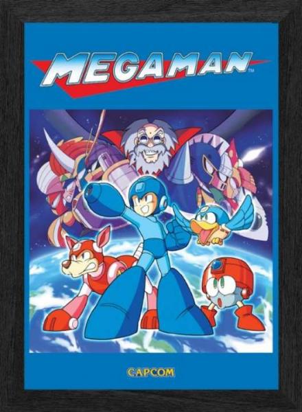 Pixel Frames: Plax Mega Man Mr X