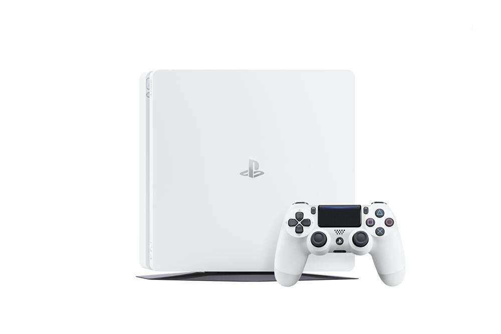 PlayStation 4 Slim Konsole 500 GB - weiß (OVOA) (gebraucht) **
