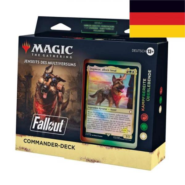 Fallout&#174; Commander Deck: Kampfbereite Überlebende DE