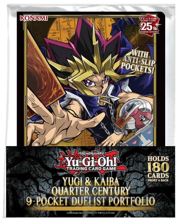 Yu-Gi-Oh! Zubehör - Yugi & Kaiba Quarter Century 9-Pocket Portfolio Yu-Gi-Oh! Zubehör - Yugi & Kaiba Quarter Century 9-Pocket Portfolio