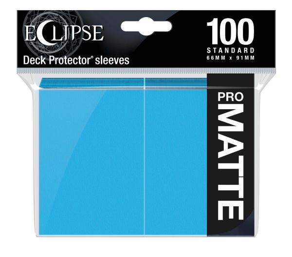 Eclipse Matte Standard Sleeves: Sky Blue