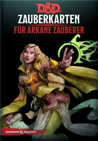 D&D RPG - Zauberkarten: Arkane Zauberer