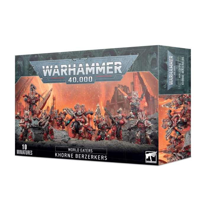 KHORNE-BERSERKER DER WORLD EATERS / KHORNE BERZERKERS (43-10) KHORNE-BERSERKER DER WORLD EATERS / KHORNE BERZERKERS (43-10)