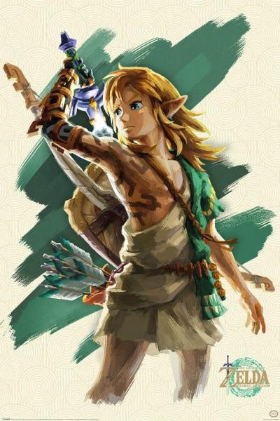 The Legend of Zelda Tears of the Kingdom Poster Set Link Unleashed 61 x 91 cm (1)