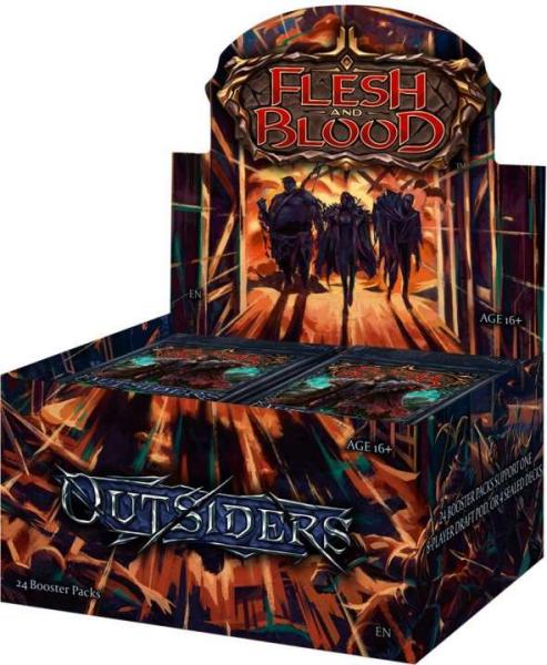 Flesh & Blood TCG - Outsiders Booster Display (24 Packs) - EN