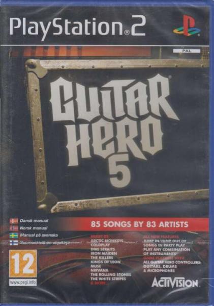 Guitar Hero 5 ( PlayStation 2, NEU)