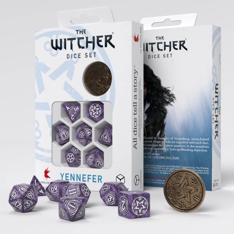 The Witcher Dice Set. Yennefer - Lilac and Gooseberries The Witcher Dice Set. Yennefer - Lilac and Gooseberries