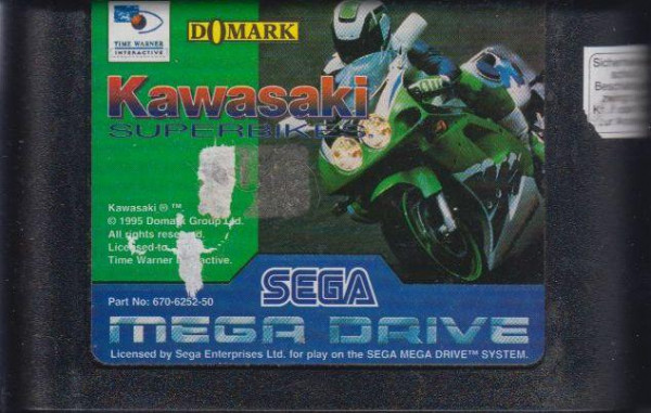 Kawasaki Superbikes - MODUL (Mega Drive, gebraucht) **