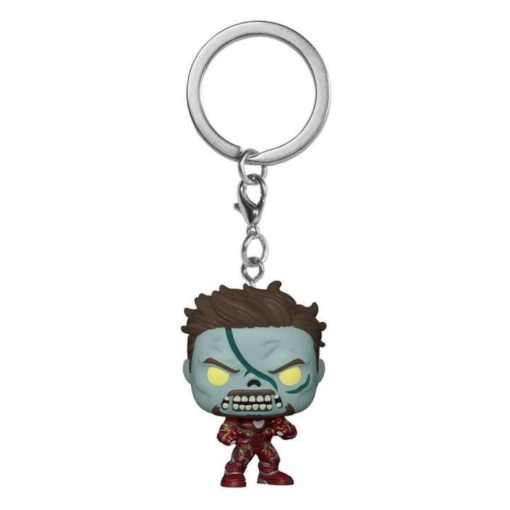 Funko POP Keychain: What If - Zombie Iron Man