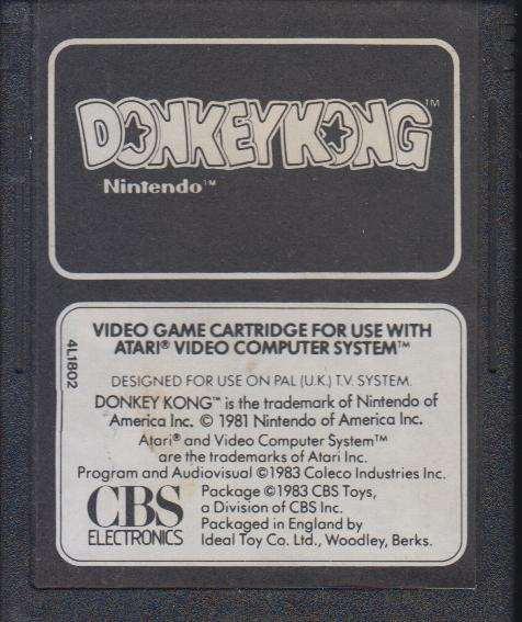 Donkey Kong - Modul (4L1802) (Atari VCS, gebraucht) **