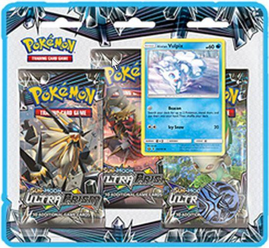 Pokémon Sonne & Mond 05 3-Pack Blister Alola-Vulpix