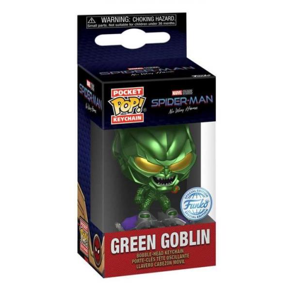 POP Keychain: SM:NWH S3- Green Goblin w/BMB