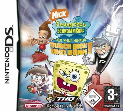 Spongebob Schwammkopf und seine Freunde: Durch Dick und Dünn! (Nintendo DS, gebraucht ) **