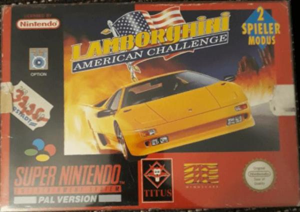 Lamborghini: American Challenge (Super Nintendo, gebraucht) **