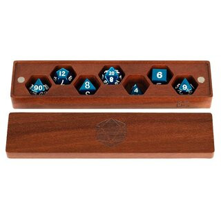 Premium Wood Dice Vault: Purple Heart